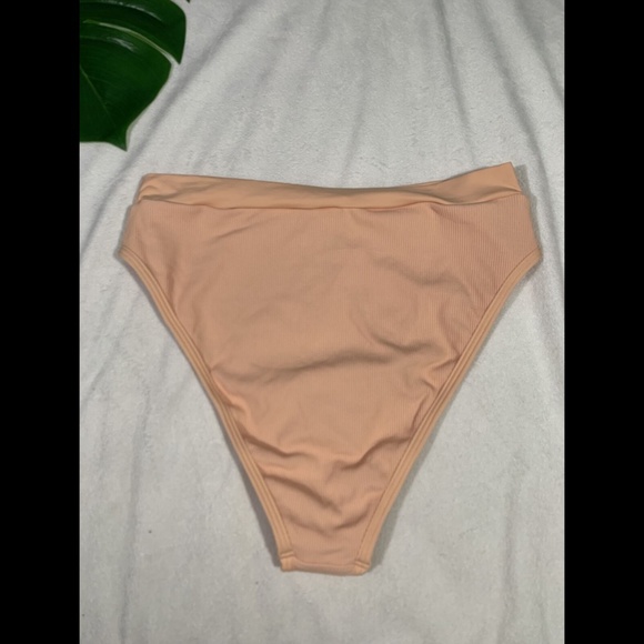 NWT $99 L Space Ridin Frenchi Bitsy Cut High‎ Waist Bikini Bottoms [ Large ] - Picture 9 of 12